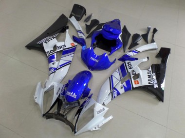 Blau Blau Weiß ENEOS R6 06-07 Motorrad Verkleidungen