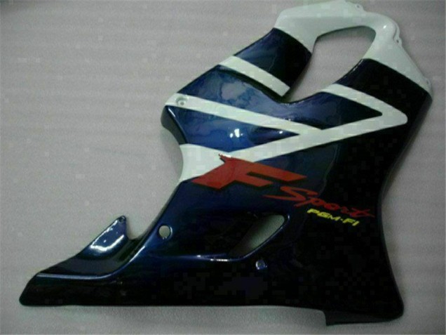 Blau CBR 600 F4i 01-03 Motorrad Verkleidungen Blau CBR 600 F4i 01-03 Motorrad Verkleidungen