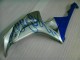 Blau Flamme Silber CBR 1000 RR 06-07 Motorrad Verkleidungen Blau Flamme Silber CBR 1000 RR 06-07 Motorrad Verkleidungen