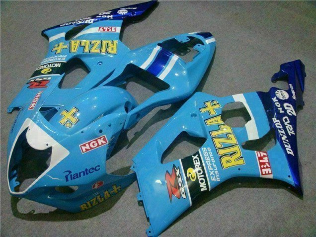 Blau GSXR 1000 K3 03-04 Motorrad Verkleidungen Blau GSXR 1000 K3 03-04 Motorrad Verkleidungen