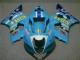 Blau GSXR 1000 K3 03-04 Motorrad Verkleidungen Blau GSXR 1000 K3 03-04 Motorrad Verkleidungen