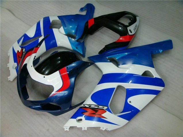 Blau GSXR 600 / 750 K1 K2 K3 01-03 Motorrad Vollverkleidung