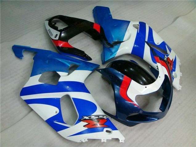 Blau GSXR 600 / 750 K1 K2 K3 01-03 Motorrad Vollverkleidung