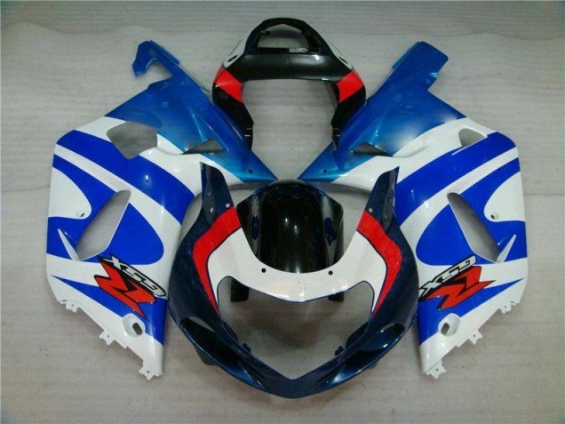 Blau GSXR 600 / 750 K1 K2 K3 01-03 Motorrad Vollverkleidung