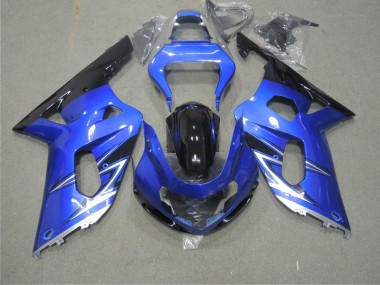 Blau GSXR 600 K1 K2 K3 01-03 Motorrad Verkleidungen
