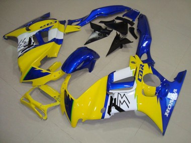 Blau Gelb CBR 600 F3 95-98 Motorrad Verkleidungen