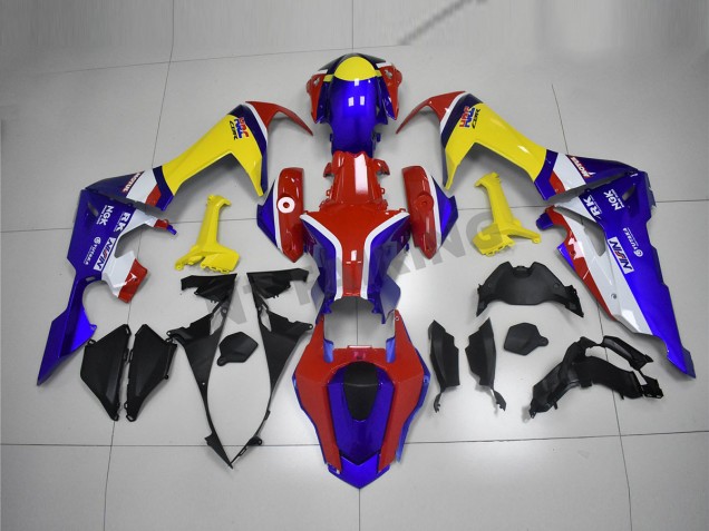 Blau Gelb Rot CBR 1000 RR 17-23 Motorrad Verkleidungen Blau Gelb Rot CBR 1000 RR 17-23 Motorrad Verkleidungen