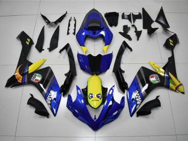 Blau Hai R1 07-08 Motorrad Verkleidungen