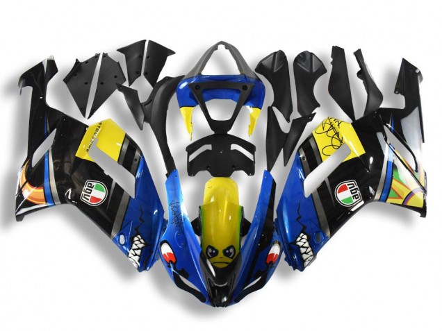 Blau Hai ZX6R 07-08 Motorrad Verkleidungen Blau Hai ZX6R 07-08 Motorrad Verkleidungen
