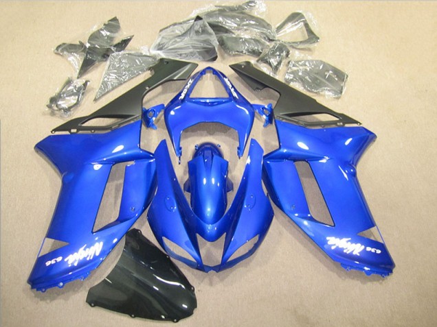 Blau Ninja 636 ZX6R 07-08 Motorrad Verkleidungen Blau Ninja 636 ZX6R 07-08 Motorrad Verkleidungen