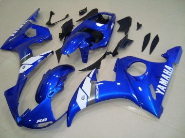 Blau R6 03-05 Motorrad Verkleidungen