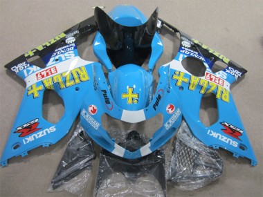 Blau Rizla GSXR 1000 K1 00-02 Motorrad Verkleidungen