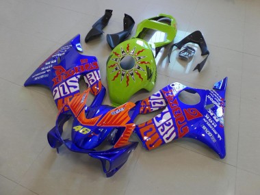 Blau Rossi CBR 600 F4i 01-03 Motorrad Verkleidungen