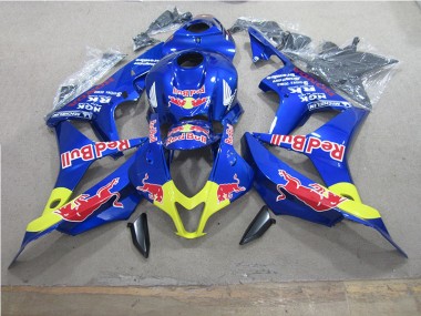 Blau Rot Bull CBR 600 RR 07-08 Motorrad Verkleidungen