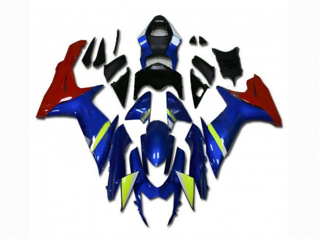 Blau Rot GSXR 600 / 750 K11 11-24 Motorrad Verkleidungen Blau Rot GSXR 600 / 750 K11 11-24 Motorrad Verkleidungen