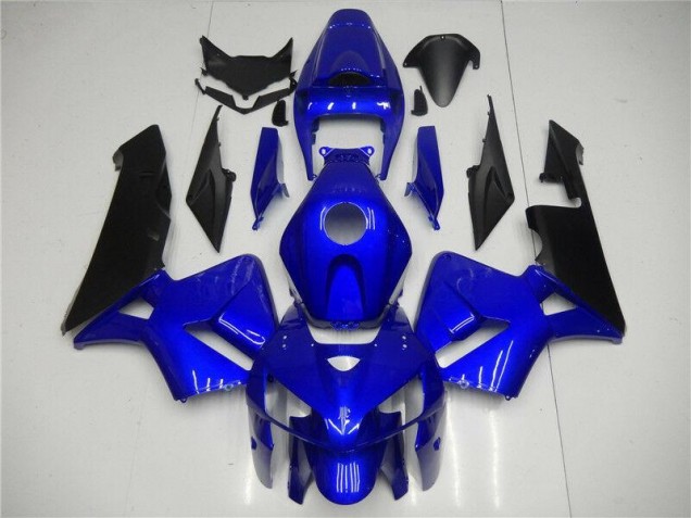 Blau Schwarz CBR 600 RR 05-06 Motorrad Verkleidungen Blau Schwarz CBR 600 RR 05-06 Motorrad Verkleidungen