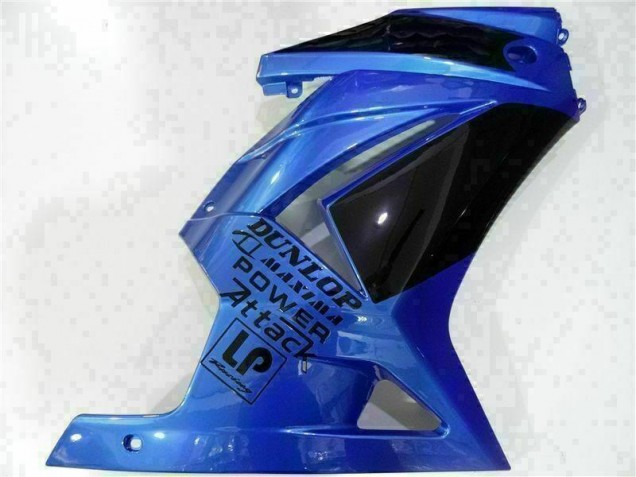 Blau Schwarz EX250 08-12 Motorrad Verkleidungen Blau Schwarz EX250 08-12 Motorrad Verkleidungen