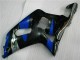 Blau Schwarz GSXR 600 / 750 K1 K2 K3 01-03 Motorrad Verkleidung Blau Schwarz GSXR 600 / 750 K1 K2 K3 01-03 Motorrad Verkleidung