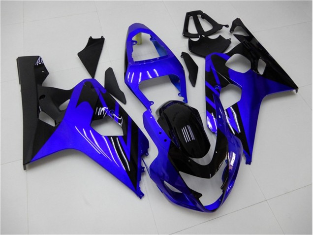 Blau Schwarz GSXR 600 / 750 K4 04-05 Motorrad Verkleidungen Blau Schwarz GSXR 600 / 750 K4 04-05 Motorrad Verkleidungen