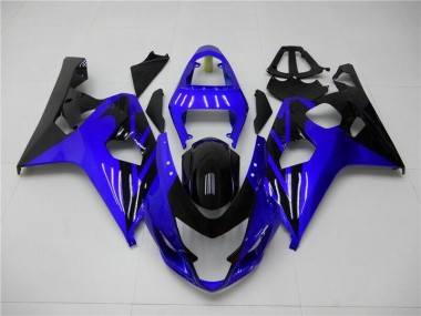 Blau Schwarz GSXR 600 / 750 K4 04-05 Motorrad Verkleidungen