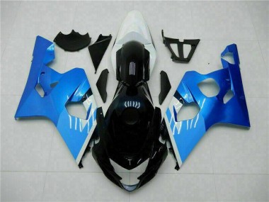 Blau Schwarz GSXR 600 / 750 K4 04-05 Motorrad Verkleidungen & Plastik