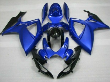 Blau Schwarz GSXR 600 / 750 K6 06-07 Motorrad Verkleidung