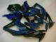 Blau Schwarz GSXR 600 / 750 K8 08-10 Motorrad Verkleidungen Blau Schwarz GSXR 600 / 750 K8 08-10 Motorrad Verkleidungen