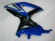 Blau Schwarz GSXR 600 / 750 K8 08-10 Motorrad Vollverkleidung Blau Schwarz GSXR 600 / 750 K8 08-10 Motorrad Vollverkleidung