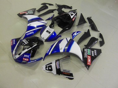 Blau Schwarz R1 12-14 Motorrad Verkleidungen
