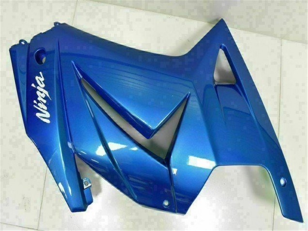 Blau Schwarz Weiß Ninja EX250 08-12 Motorrad Verkleidungen Blau Schwarz Weiß Ninja EX250 08-12 Motorrad Verkleidungen