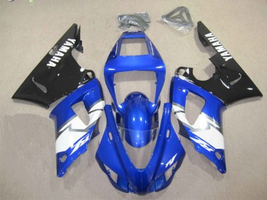 Blau Schwarz Weiß R1 12-14 Motorrad Verkleidung
