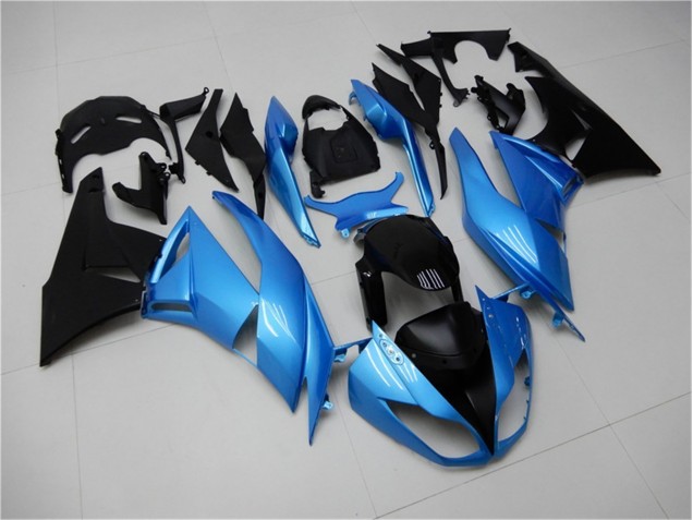 Blau Schwarz ZX6R 09-12 Motorrad Verkleidung Blau Schwarz ZX6R 09-12 Motorrad Verkleidung