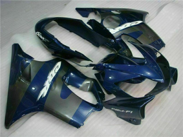 Blau Silber CBR 600 F4i 04-07 Motorrad Verkleidungen Blau Silber CBR 600 F4i 04-07 Motorrad Verkleidungen