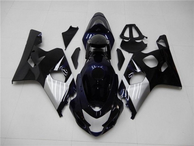 Blau Silber GSXR 600 / 750 K4 04-05 Motorrad Verkleidungen Blau Silber GSXR 600 / 750 K4 04-05 Motorrad Verkleidungen