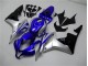 Blau Silber Schwarz CBR 600 RR 07-08 Motorrad Verkleidungen Blau Silber Schwarz CBR 600 RR 07-08 Motorrad Verkleidungen