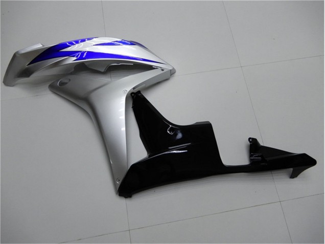 Blau Silber Schwarz CBR 600 RR 07-08 Motorrad Verkleidungen Blau Silber Schwarz CBR 600 RR 07-08 Motorrad Verkleidungen