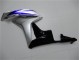 Blau Silber Schwarz CBR 600 RR 07-08 Motorrad Verkleidungen Blau Silber Schwarz CBR 600 RR 07-08 Motorrad Verkleidungen