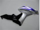 Blau Silber Schwarz CBR 600 RR 07-08 Motorrad Verkleidungen Blau Silber Schwarz CBR 600 RR 07-08 Motorrad Verkleidungen