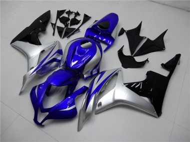 Blau Silber Schwarz CBR 600 RR 07-08 Motorrad Verkleidungen