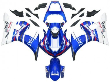Blau Star Fiat R6 03-05 Motorrad Verkleidungen