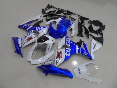 Blau Tyco GSXR 1000 K9 09-16 Motorrad Verkleidung