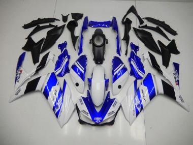 Blau Weiß Blau Weiß ENEOS R3 15-22 Motorrad Verkleidungen