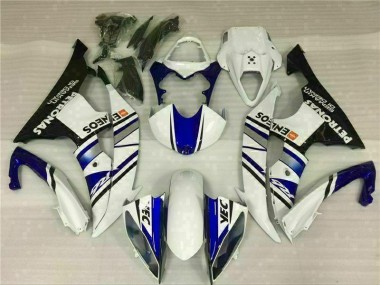 Blau Weiß Blau Weiß ENEOS R6 08-16 Motorrad Verkleidung