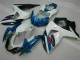 Blau Weiß GSXR 1000 K9 09-16 Motor Verkleidungen Blau Weiß GSXR 1000 K9 09-16 Motor Verkleidungen