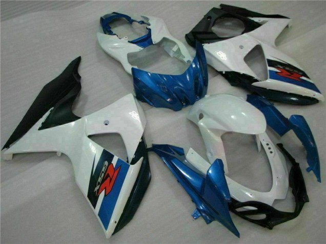 Blau Weiß GSXR 1000 K9 09-16 Motor Verkleidungen Blau Weiß GSXR 1000 K9 09-16 Motor Verkleidungen