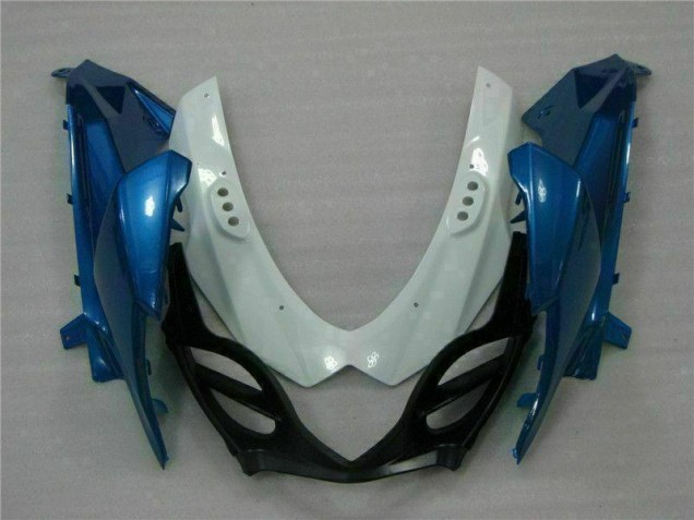 Blau Weiß GSXR 1000 K9 09-16 Motor Verkleidungen Blau Weiß GSXR 1000 K9 09-16 Motor Verkleidungen