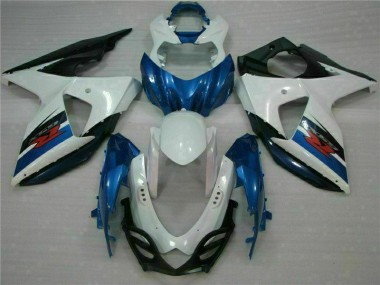 Blau Weiß GSXR 1000 K9 09-16 Motor Verkleidungen