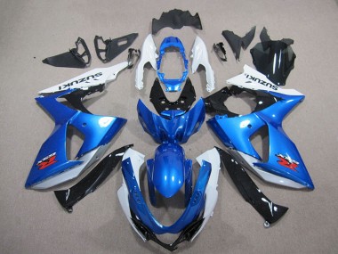Blau Weiß GSXR 1000 K9 09-16 Motorrad Verkleidung
