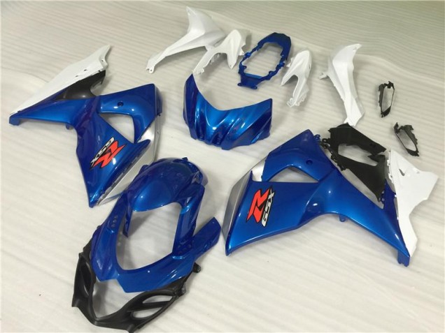 Blau Weiß GSXR 1000 K9 09-16 Motorrad Verkleidung & Plastik Blau Weiß GSXR 1000 K9 09-16 Motorrad Verkleidung & Plastik