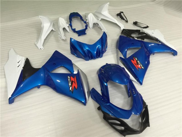 Blau Weiß GSXR 1000 K9 09-16 Motorrad Verkleidung & Plastik Blau Weiß GSXR 1000 K9 09-16 Motorrad Verkleidung & Plastik